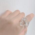 Acrylic Flower Layered Choker / Bracelet / Ring / Set