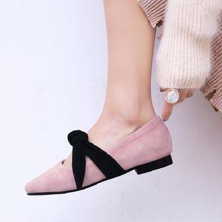 Genuine Leather Pointy Flats