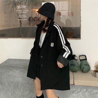 Striped Oversize Blazer