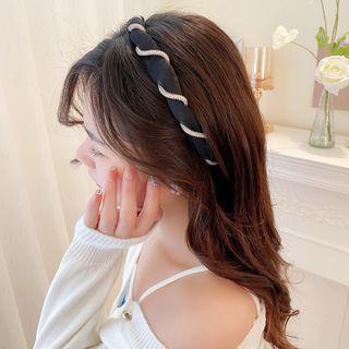 Mesh Rhinestone Headband