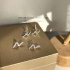 Rhinestone Lightning Earring