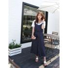Spaghetti-strap Patterned Jumpsuit