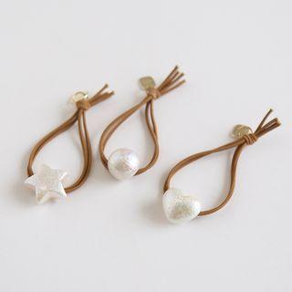 Heart / Star / Faux Pearl Hair Tie