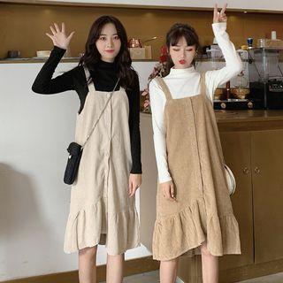 Mock Neck Long-sleeve T-shirt / Jumper Dress
