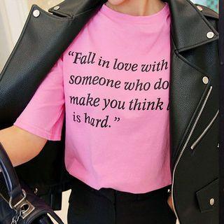 Love Printed T-shirt