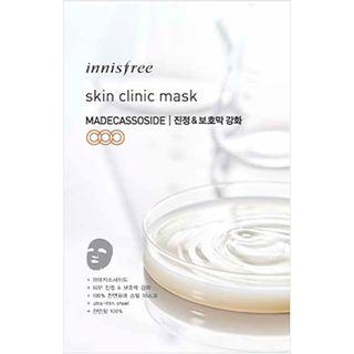 Innisfree - Skin Clinic Mask - 12 Types Madecassoside (calm & Strengthen Skin Surface)