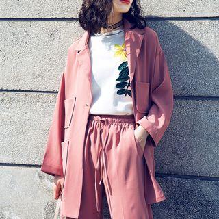 Set: Loose-fit Blazer + Pants