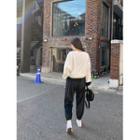 Fleece-lined Corduroy Jogger Pants