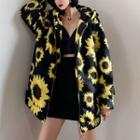 Sunflower Trench Coat / Hooded Jacket