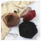 Velvet Beret Hat