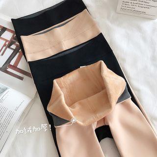 Plain Stir-up Leggings / Tights
