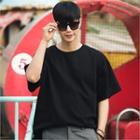 Crew-neck Cotton T-shirt