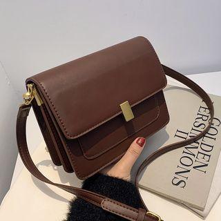 Faux Leather Crossboy Bag
