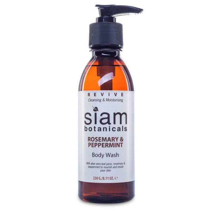 Siam Botanicals - Rosemary And Peppermint Body Wash 230g