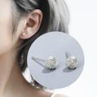 925 Sterling Silver Knot Stud Earring 1 Pair - Knot Stud Earring - One Size