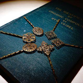 Alloy Pendant Hair Pin