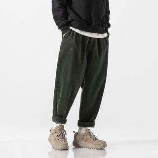 Corduroy Wide-leg Harem Pants