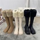 Square-toe Tall Boots (various Designs)