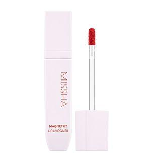 Missha - Magnetfit Lip Lacquer #peach Picnic 4.5g