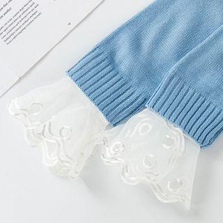 Lace Cuffs White - One Size