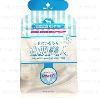 Heidi Dorf - Shirohadabijin Milky White Toning Up Sheet Mask 5 Pcs