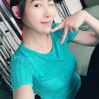 Perforated Sports Short-sleeve T-shirt