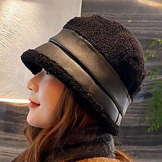 Fleece Panel Bucket Hat