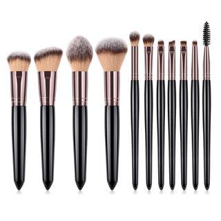 Set Of 11: Makeup Brush 006 - 11 Pcs - One Size