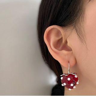 Strawberry Faux Pearl Earring
