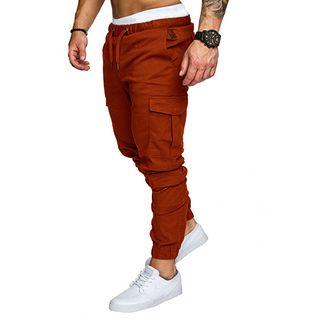 Straight Fit Cargo Jogger Pants