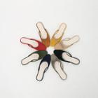 Bow-detail Colored Mules