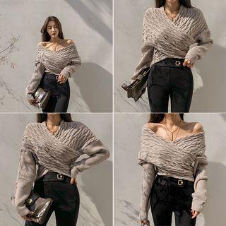 Criss-cross Cable Sweater