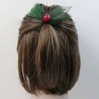 Mesh & Pearl Hair Tie