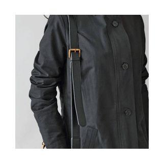 Belted-detail Pocket-detail Safari Jacket