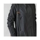 Belted-detail Pocket-detail Safari Jacket