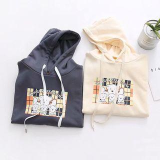 Bear Printed Hoodie