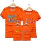Family Matching Short-sleeve Character T-shirt