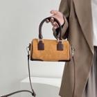Velvet Boston Bag Brown & Coffee - One Size