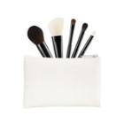 Missha - Artist Tool To-go Kit : Powder Brush 1pc + Cheek & Shading Brush 1pc + Blending Brush 1pc + Base Shadow Brush 1pc + Point Shadow Brush 1pc 5pcs