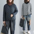 Plaid Two-way Jacket