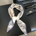 Print Scarf Airy Blue - One Size