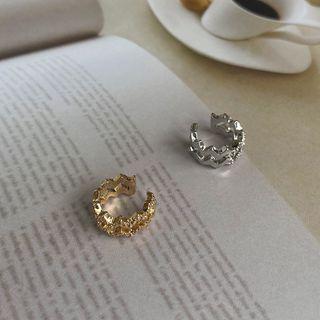 Zigzag Alloy Cuff Earring