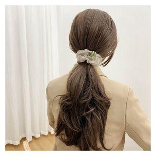Runched Mesh Hair Tie