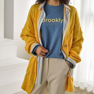 Oversized Longline Cardigan