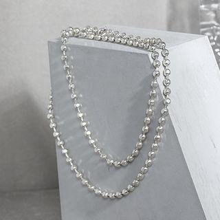 Chain Necklace 1 Pc - Silver -