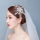 Wedding Rhinestone Branches Hair Comb As Shown In Figure - One Size