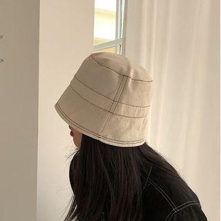 Contrasted Lining Bucket Hat