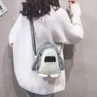 Cartoon Two-tone Cross Bag