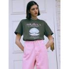 Letter Shell-printed T-shirt