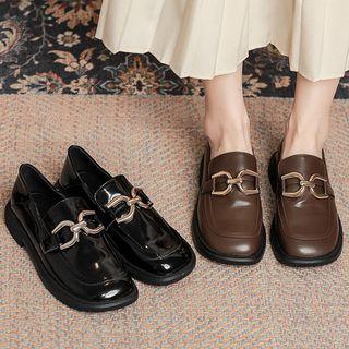 Block Chain Detail Loafers